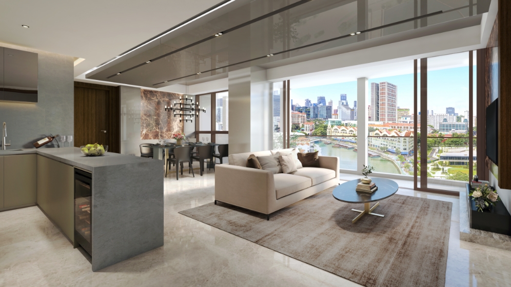 Exclusive CanningHill Piers residence overlooking Singapore River